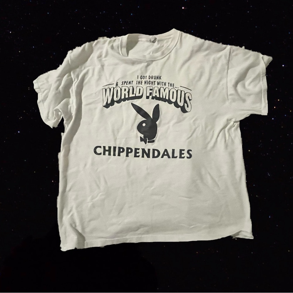 Vintage playboy Chippendales T-shirt